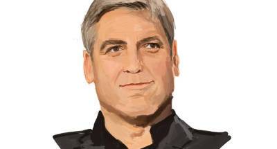 Portrait of George Clooney Portrait of George Clooney