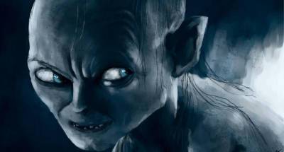 Gollum painting Gollum painting