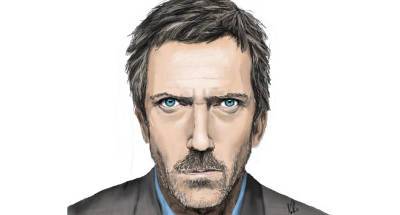Portrait of Hugh Laurie Portrait of Hugh Laurie