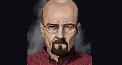 Portrait of Bryan Cranston Portrait of Bryan Cranston